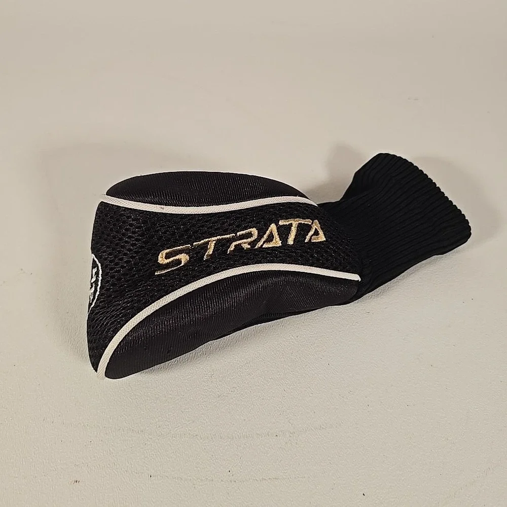 Strata 4h Hybrid Golf‎ Club Head Cover Black White Replacement Headcover